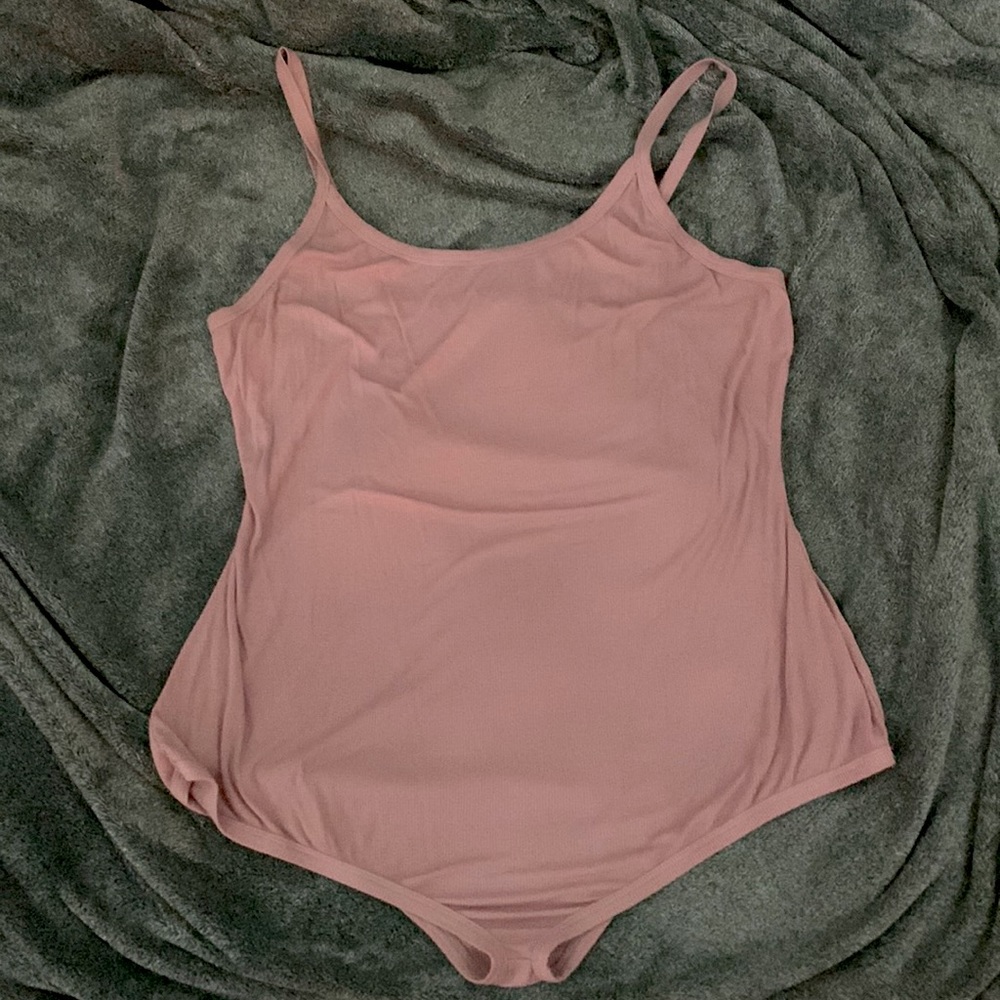Pink Cami Top Bodysuit